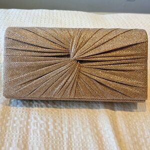 Elegant Gold Evening Clutch